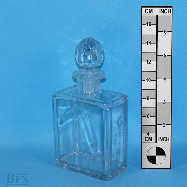 PB08 - Large Square Vintage Perfume Bottle - Image 4