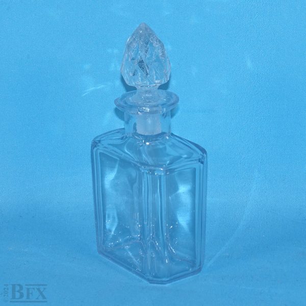 PB09 - Small Square Vintage Perfume Bottle