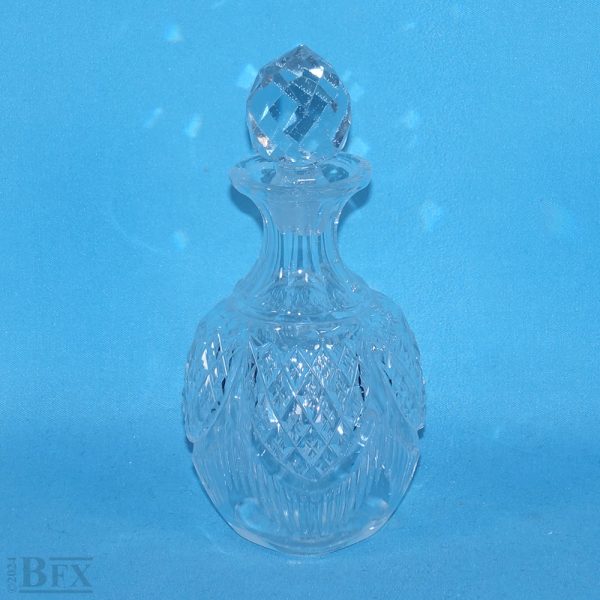 PB10 - Round Cut Vintage Perfume Bottle